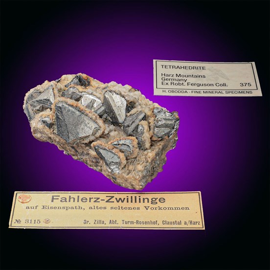 Tetrahedrite- Zilla Mine | Rosenhöfer Gangzug | Clausthal-Zellerfeld | Harz | Lower Saxony | Germany